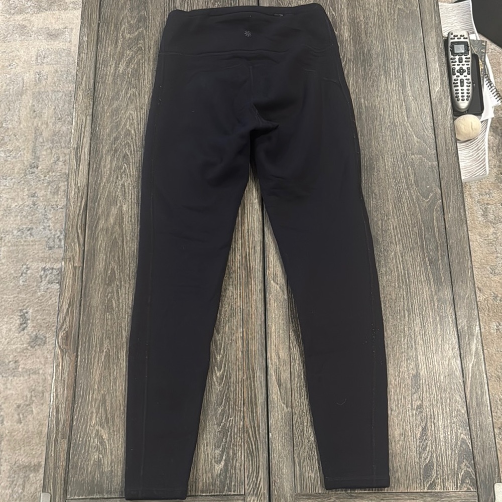 Athleta fleece Black Leggings - Picture 3 of 7